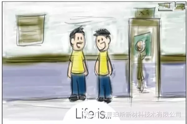 人生就是。。。 和好朋友在教室外面一起罰站