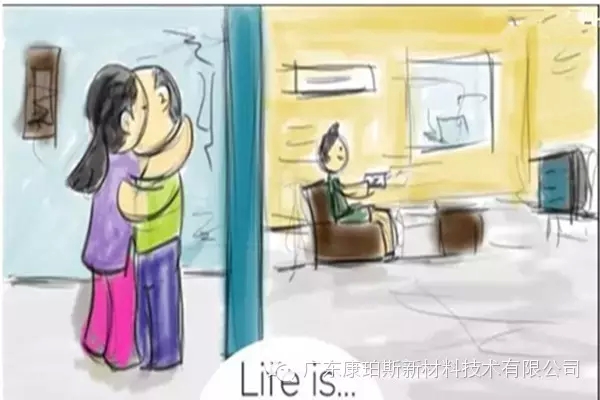 人生就是。。。 就算孩子在家，還是忍不住與40歲的另一半偷偷親一口