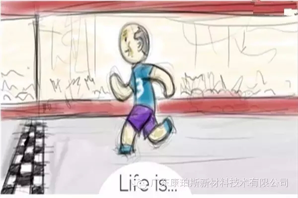人生就是。。。 60歲，跑完馬拉松